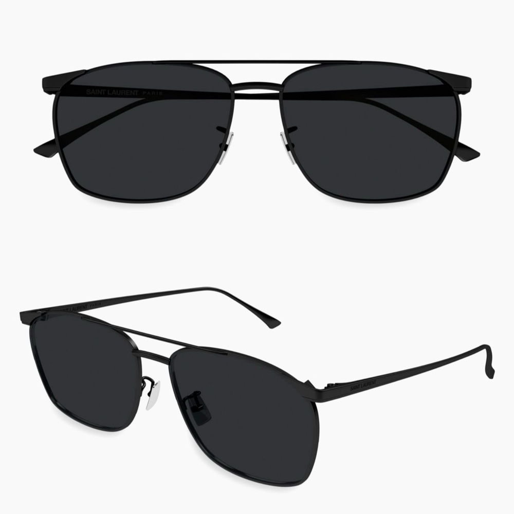 🖤SOLD🖤 Saint Laurent Sl 796 Vincent 57mm Pilot Sunglasses BLACK NWT